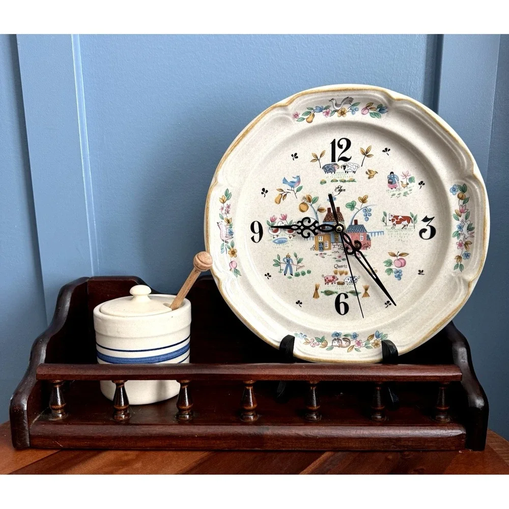 Vintage‎ Wood Wall Shelf 17
